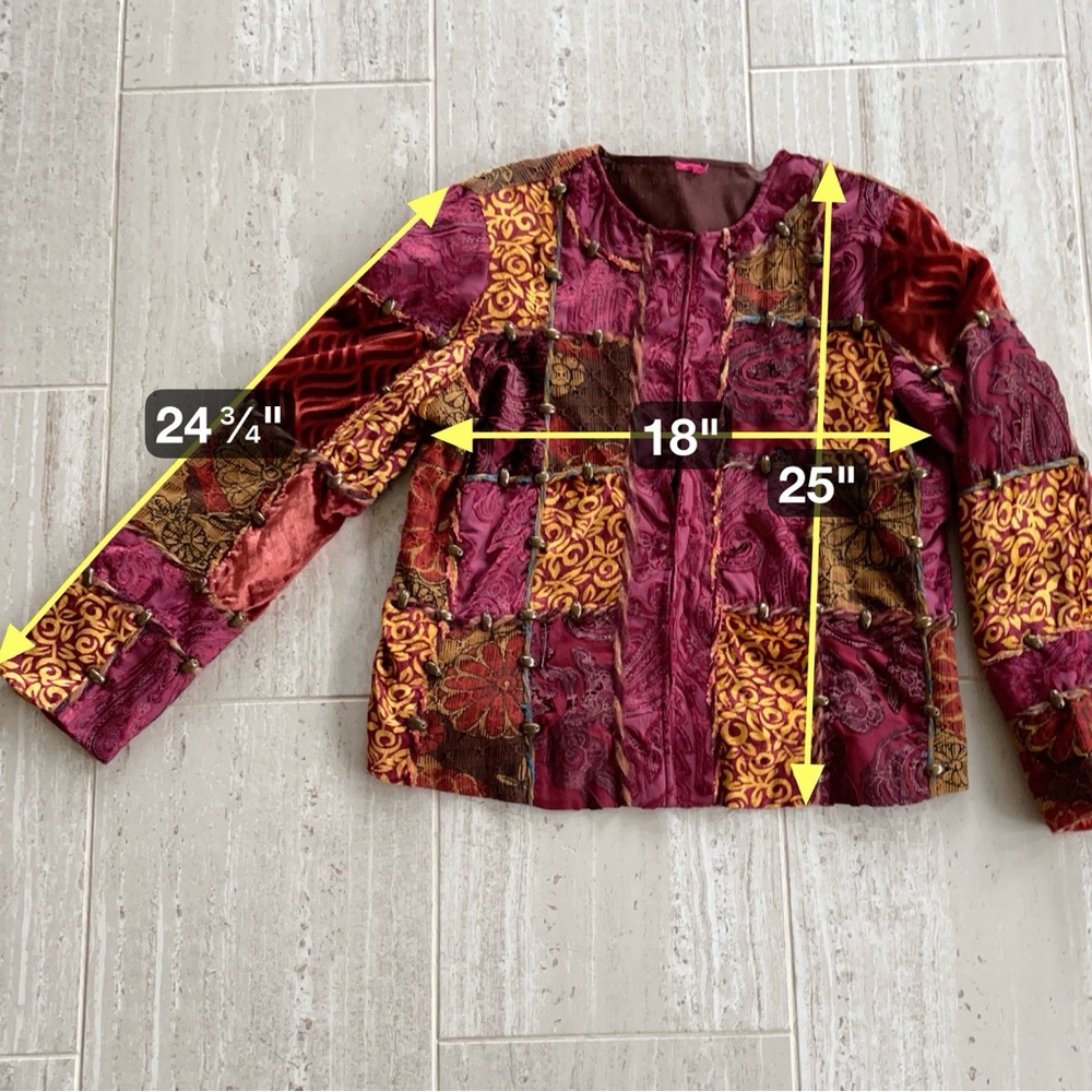 Elegant Patchwork Women's Blazer - image 3